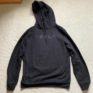 Men's Tesla X-Large XL Wordmark Pullover Hoodie Large